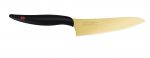 Кухонный универсальный нож KASUMI 22013/G с титановым покрытием (золотой)
