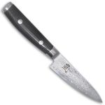 Японский кухонный универсальный нож YAXELL YA36002 серия "RAN ", длина клинка 12 см, дамасская сталь 69 слоев