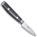 Японский кухонный нож YAXELL YA36003 для чистки овощей серия "RAN ", длина клинка 8 см, дамасская сталь 69 слоев