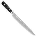 Японский кухонный нож YAXELL YA37009 для тонкой нарезки серия "GOU ", длина клинка 25,5 см, дамасская сталь 101 слой