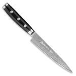 Японский кухонный нож YAXELL YA37016 для тонкой нарезки серия "GOU ", длина клинка 15 см, дамасская сталь 101 слой